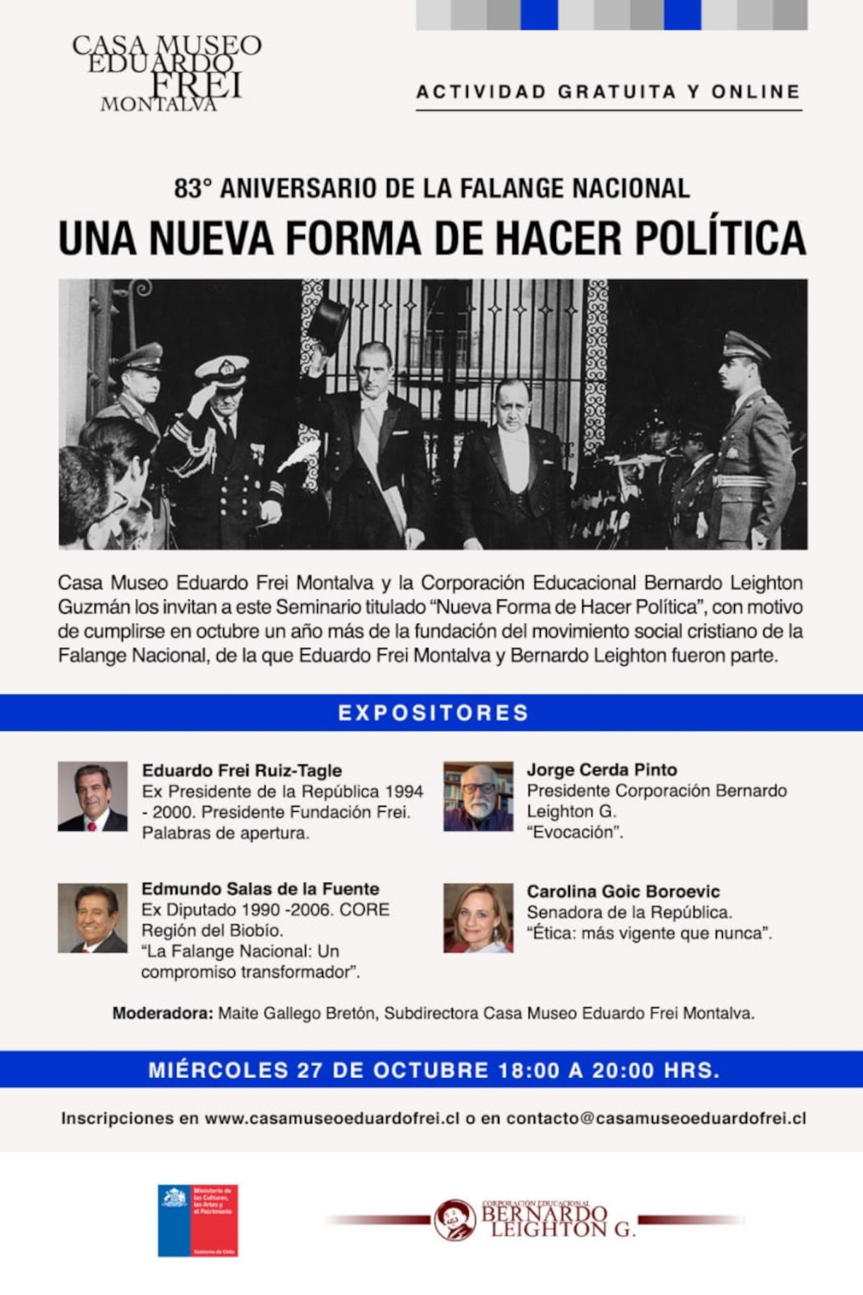 Seminario Nueva forma de hacer política 